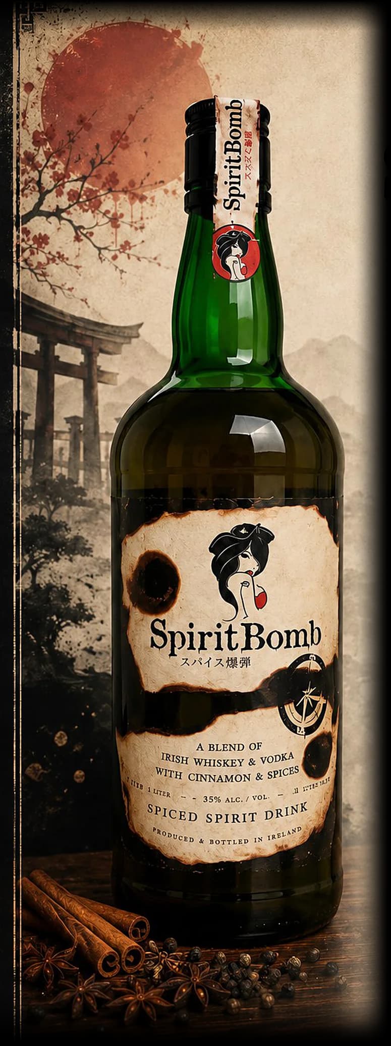 Spirit Bomb Spiced Spirit Drink