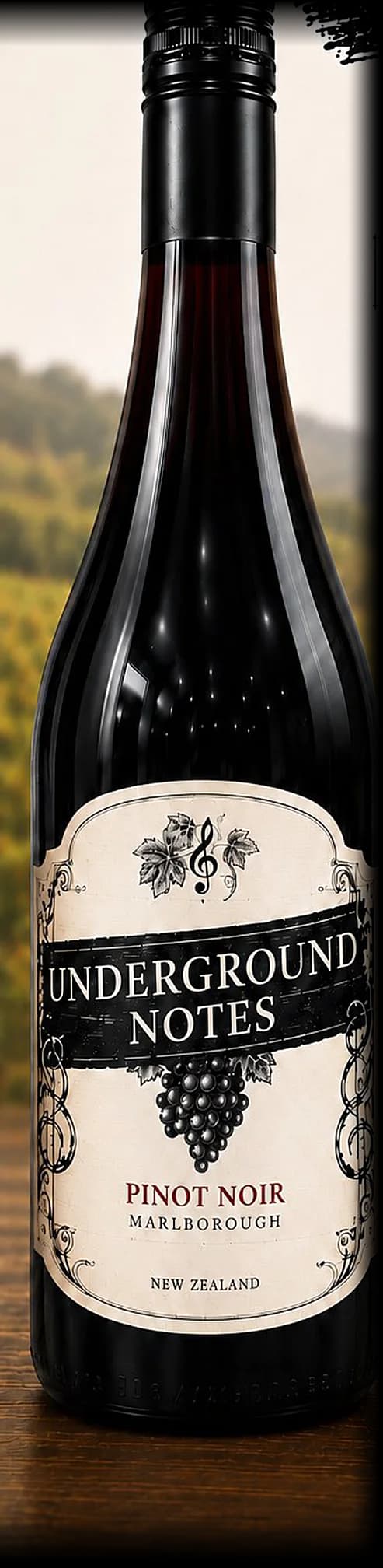 Underground Notes Pinot Noir