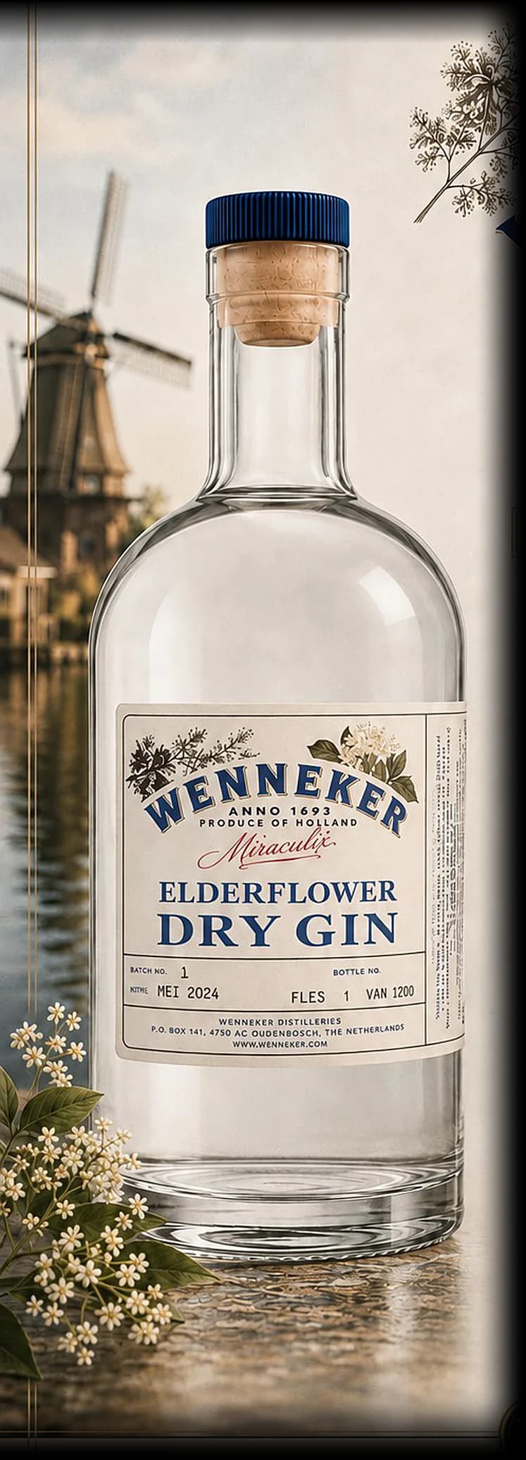 Wenneker Elderflower Dry Gin